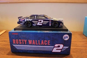 1999 Rusty Wallace #2 Miller Lite Harley Davidson Ford Taurus 1/24 diecast car - Picture 1 of 4