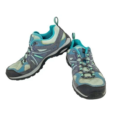 Salomon 6.5 Contagrip Impermeable Correr Trail Senderismo Zapatos Azul 159817 Mujer Foto 1 de 4