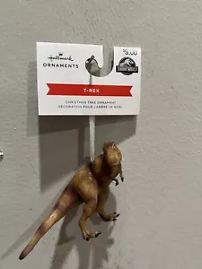 NEW Jurassic Park World Tyrannosaurus Rex Christmas Ornament T Rex Target - 2021 - Picture 1 of 4