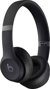 Beats - Solo 4 True Wireless Bluetooth On-Ear Headphones - Matte Black - Picture 1 of 1
