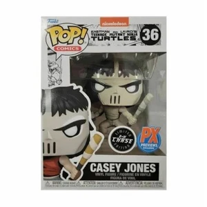 TORTUGAS NINJA MUTANTES ADOLESCENTES PX Exclusivo CASEY JONES GLOW CHASE - Imagen 1 de 2