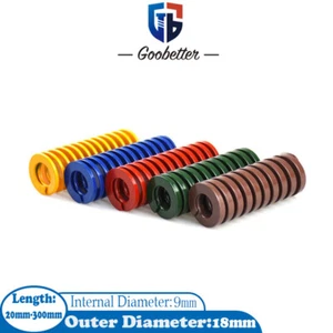 Compressed Spring/Heavy Load Duty Compression Die Spring/Size (OD x ID)18mmx9mm - Picture 1 of 9