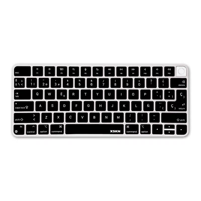 XSKN Spanish Silicone Keyboard Cover Skin for 2021-2024 iMac 24" Magic Keyboard - Image 1 of 4