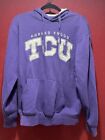 TCU Horned Frogs hoodie -Hooded sweatshirt Men's Colosseum Sz. M Purple
