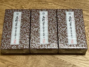 Koyasan Incense Stick Sandalwood 130mm 370 Sticks × 3 Box Aroma Fragrant JAPAN - Picture 1 of 4