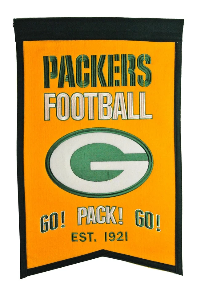 Green Bay Packers 22" Franchise Banner Foto 1 de 1