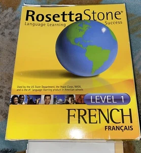 Learn French Rosetta Stone Francais Level 1 2002 HomeSchool Edition Language - Picture 1 of 10