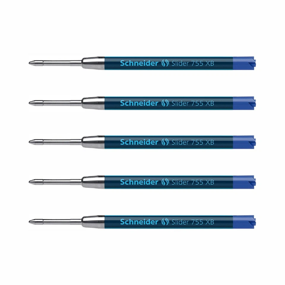 Schneider Slider Kugelschreiber Mine XB 5er-Set blau