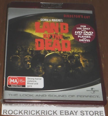 LAND OF THE DEAD HD DVD DIRECTOR'S CUT BRAND NEW SEALED - Image 1 of 2