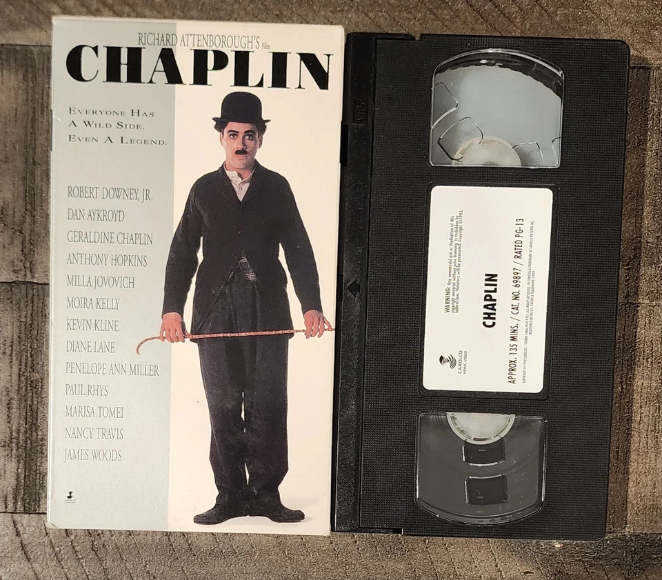 Chaplin Richard Attenforough's Film VHS Everyone Has a Wild Side