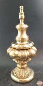 Heavy Decorative Solid Brass Finial Victorium 8.75" Tall 2Lbs 14oz POLISHED - Picture 1 of 6