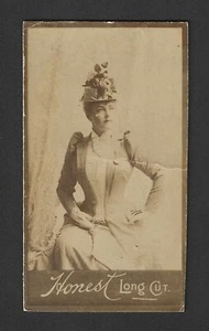 N150 Duke Honest Tobacco Card - Three Quarter Looking Left - Lillian Russell - Bild 1 von 2