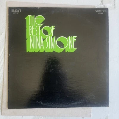 The Best of Nina Simone 1970 LP RCA 12 TRACKS SOUL JAZZ SULTRY MUSIC VINYL EXC+! - Image 1 of 3