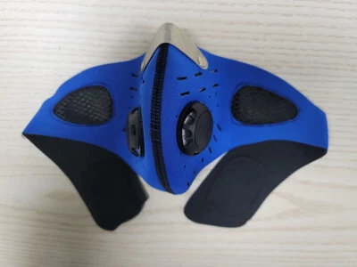 Media Mascarilla Exterior Antiniebla Reutilizable Transpirable con Filtro de Carbón Activo EE. UU. Foto 1 de 4