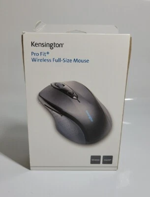 Kensington K72370US Pro Fit Wireless Mouse Full-Size Mouse Black - Image 1 of 4