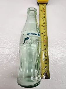 Vintage 1974 Super Bowl VIII Coke Bottle Miami Dolphins vs. Minnesota Vikings - Picture 1 of 4