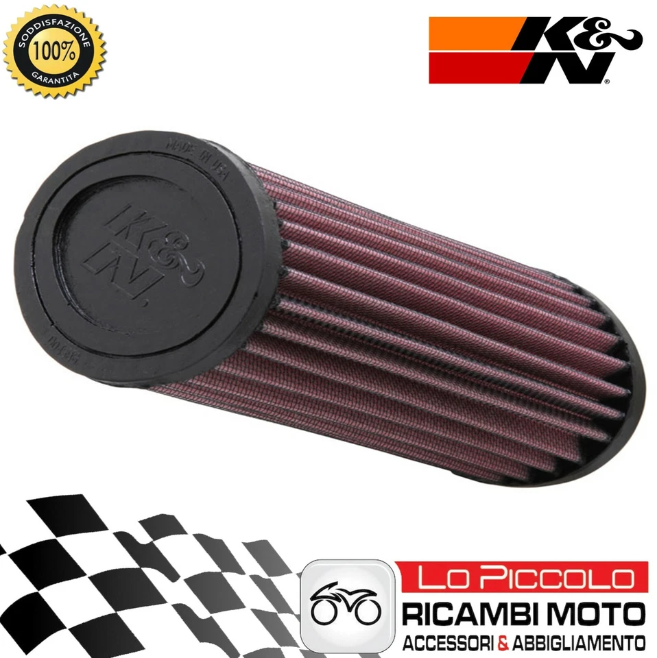 FILTRO ARIA K&N LAVABILE RACING TRIUMPH SCRAMBLER 865 2013 2014 2015 2016 2017 Foto 1 de 1
