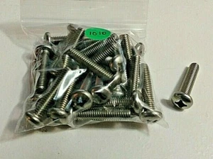 5/16" -18 x 1-1/2" Linsenkopf Maschinenschrauben - Edelstahl - Menge: 25 - Posten #1010 - Bild 1 von 1