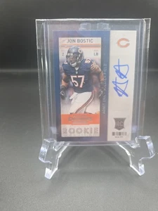2013 Panini Contenders Short Print Rookies Jon Bostic #146 Auto RC - Bild 1 von 4