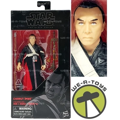 Figura de acción Star Wars The Black Series Chirrut Ímwe 2016 Hasbro C1365 Foto 1 de 4