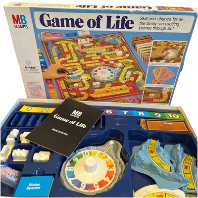 Game Of Life Family Board Game. 1978 Vintage Fully Complete With Instructions - Image 1 of 4