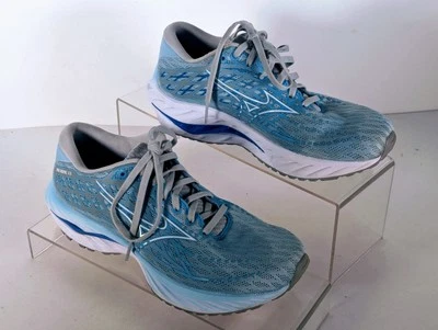 Mizuno Womens Wave Inspire 20 411435 CR00 Blue Running Shoes Sneakers Size 8 - Image 1 of 4