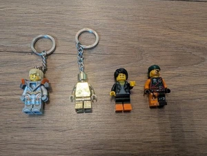 Lego Minifigure Portachiavi E Figure Ninjago - Foto 1 di 5