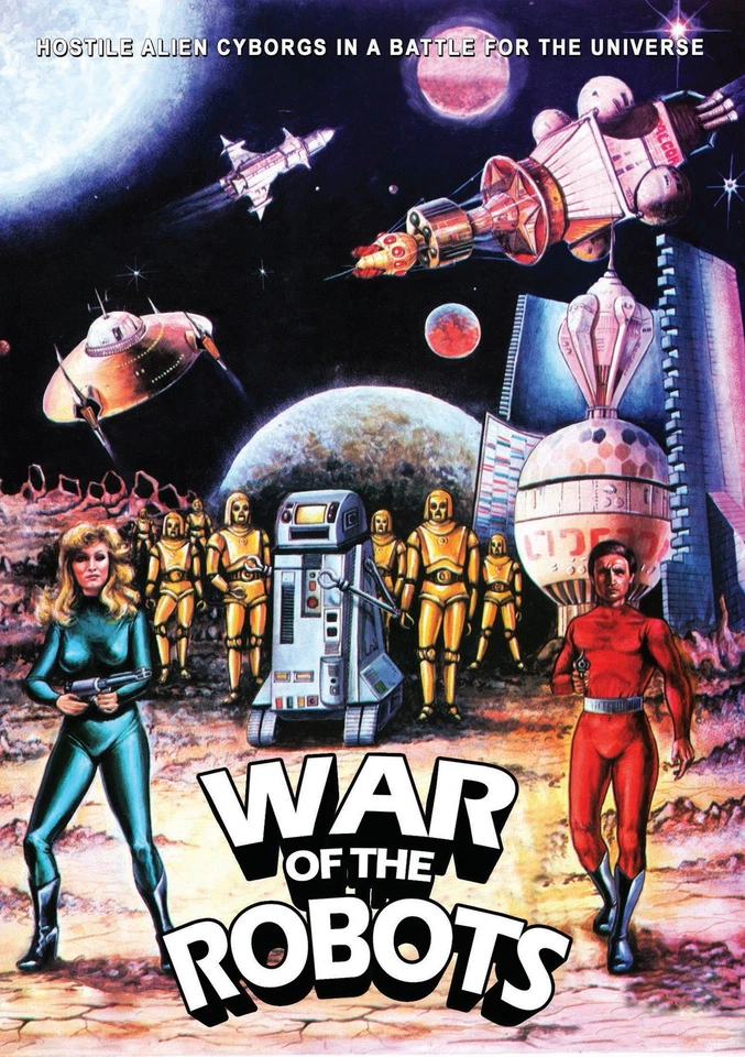 War Of The Robots (DVD) Antonio Sabato Yanti Somer Malisa Longo - Image 1 of 1