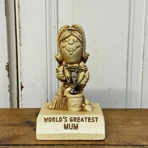 Vintage World's Greatest Mum Ornament Award Paula 1974 - Bild 1 von 6