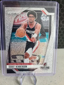 Scoot Henderson 2024-25 Panini Prizm Glitter Case Hit. Portland Trailblazers #94 - Picture 1 of 2