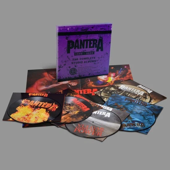 Pantera The Complete Studio Albums 1990-2000 Picture Disc, Poster, Rhino, Sealed - Image 1 of 4