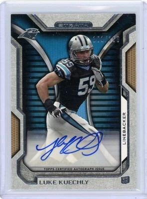 2012 Topps Strata Rookie Auto Luke Kuechly Carolina Panthers (RC) RA-LK - Image 1 of 2