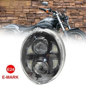 DOT Approved LED Headlight DRL Hi/Lo Beam For Harley Davidson Breakout 2015-2022 - Picture 1 of 11