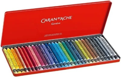 Caran d'Ache Creative Art Materials NeoColor II wasserlösliches Wachs Pastell Set