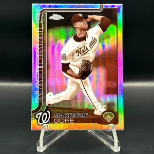 2025 Topps Chrome MacKenzie Gore #160 Sepia Refractor - Washington Nationals - Bild 1 von 3