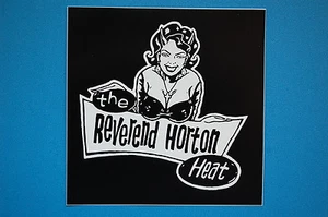 Reverend Horton Heat Sticker Decal 4" X 4" Rockabilly Nekromantix Car (442) - Picture 1 of 1