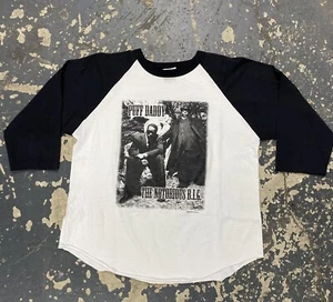 Vintage Puff Daddy  The Notorious B.I.G. Bad Boys Rap Tee 3/4 Sleeve T Shirt XL - Imagen 1 de 8