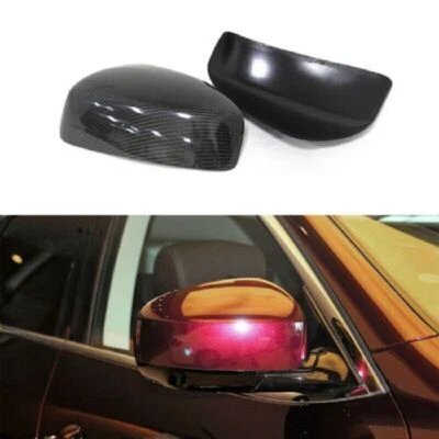Tapas de espejos retrovisores laterales de fibra de carbono para coche 2X para Infiniti EX FX35 37 JX QX50 60 70 Foto 1 de 3