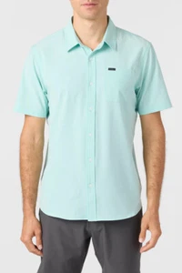 O'Neill TRVLR Traverse Short Sleeve Shirt - Men's - XX-Large / Pastel Turquoise - Picture 1 of 7