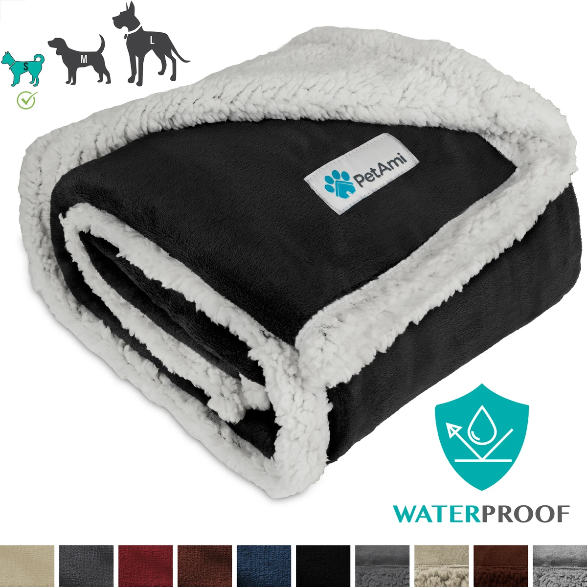 Haustierdecke 100 X 150 Cm – Weiches Fleece Mit Pfotenabdruck-Muster, 100% Polyester, Für Hunde Und Katzen