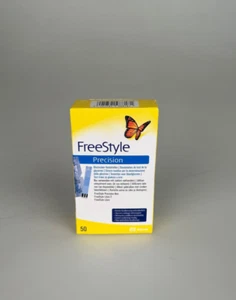 Freestyle Precision Teststreifen | 50 St?ck | PZN 06905334 | Verfall: 31.03.2026 - Bild 1 von 1