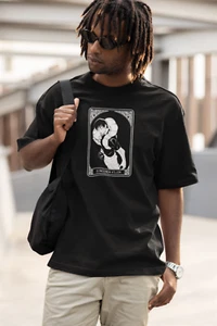 toji fushiguro unisex jujutsu kaisen jjk tarot card anime manga tee t-shirt - Picture 1 of 20