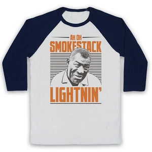 HOWLIN' WOLF UNOFFICIAL SMOKESTACK LIGHTNIN' BLUES 3/4 SLEEVE BASEBALL TEE - Picture 1 of 11