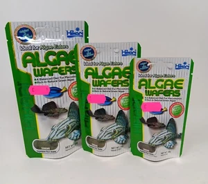 Hikari Algae Wafers complete balanced fish food Plecostomus marine herbivores - Picture 1 of 4