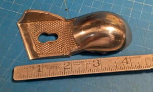 Stanley No 140 Rabbet Plane Original Cast Iron Cap - Nickel Finish Shining - Picture 1 of 8