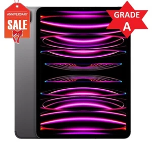Apple iPad Pro 11" 4th - 128GB 256GB 512GB 1TB 2TB, Wi-Fi - Very Good - Picture 1 of 9