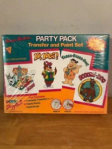 NEW Hanna Barbera Transfer Paint Set LAST 1 JETSONS YOGI SCOOBY-DOO FLINTSTONES - Picture 1 of 7
