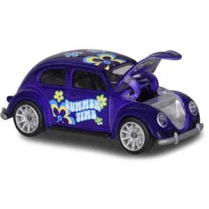 Modellino Volkswagen Beetle Summer Time Majorette Auto Die Cast 1/64 Maggiolino - Foto 1 di 2