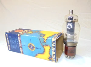 NOS TESTED RCA RADIOTRON BROWN BASED 807 / VT-100-A FOR VINTAGE TRANSMITTER - Zdjęcie 1 z 10