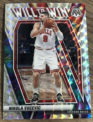 2020-21 Panini Mosaic Will to Win Mosaic Prizm #17 Nikola Vucevic - Image 1 of 2